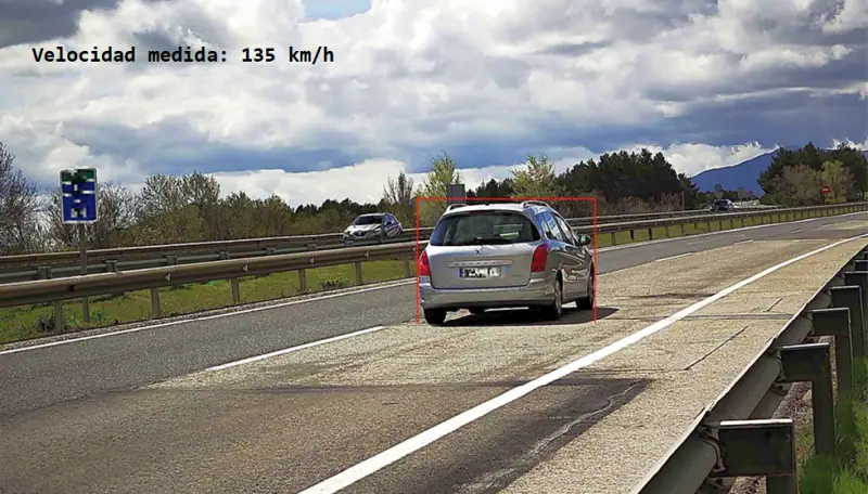 Ejemplo Infracción Velocidad - Cinemómetro Doppler